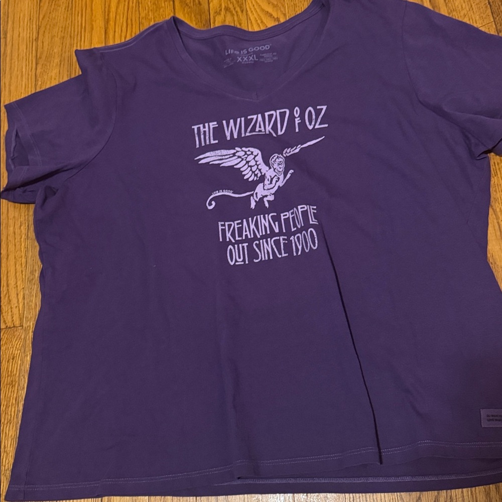 Life is Good Wizard of Oz tee